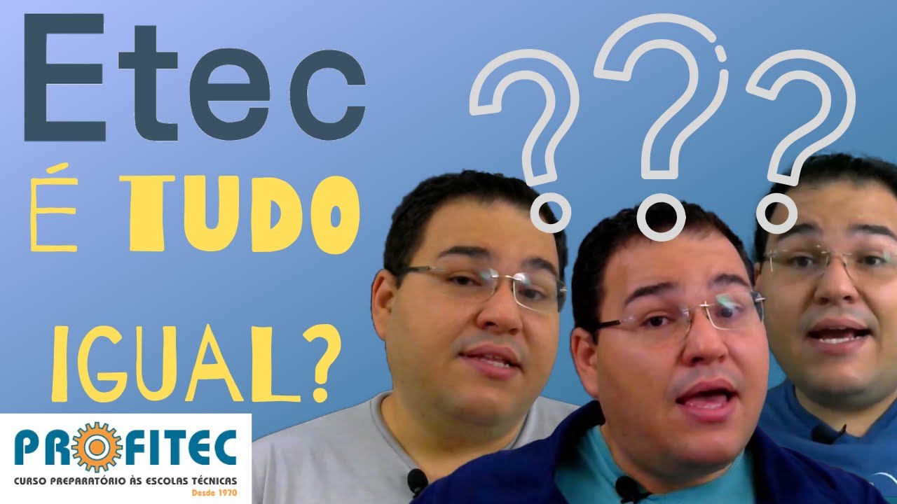 VESTIBULINHO | ETEC é tudo igual?