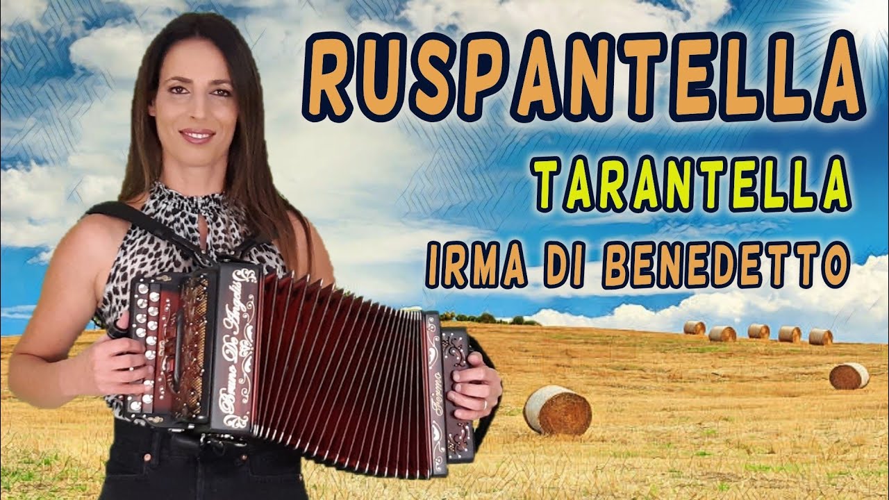 RUSPANTELLA (Tarantella) IRMA DI BENEDETTO - Organetto Abruzzese Accordion