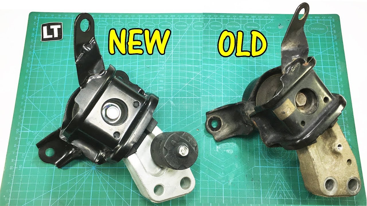 Engine Right Motor Mount Replacement // Gel Mount Replacement toyota