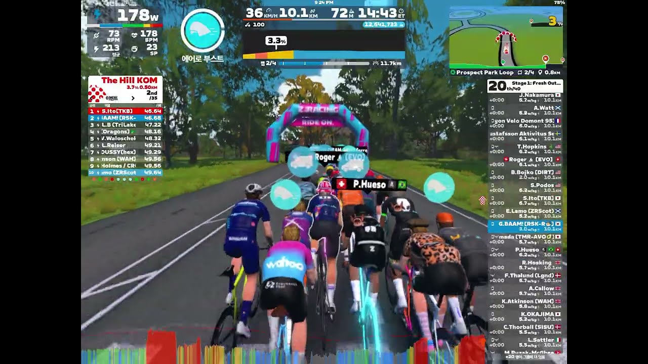 [251204] Zwift - Race: Stage 1: Fresh Outta '25: Prospect Park Loop (A) ZRS 570-724