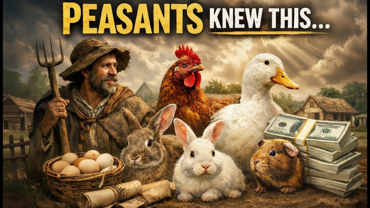10 Profitable Animals Peasants Raised on Just 1 Acre (No Ranch Needed)