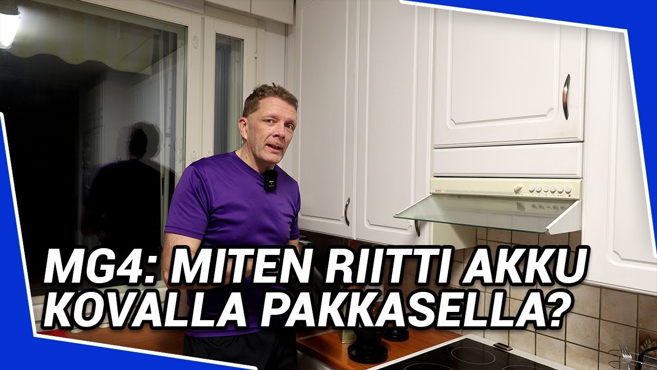 Työpäivä lauantaina, miten riitti MG:n akku Oulun keikkaan kovalla pakkasella?