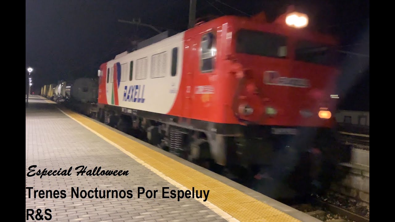 Trenes Nocturnos por Espeluy  | ESPECIAL HALLOWEEN 1ªPARTE 4K