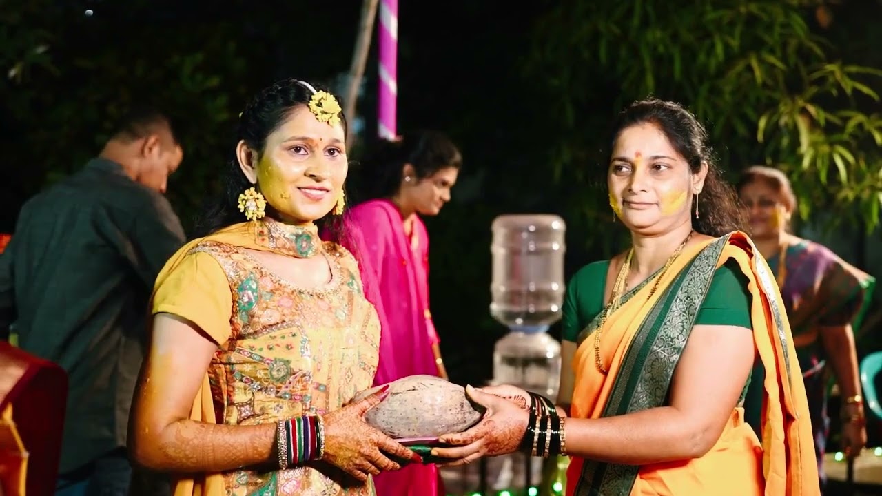 ✨Bhagyashree’s Wedding Diary: Haldi Edition💛🎶