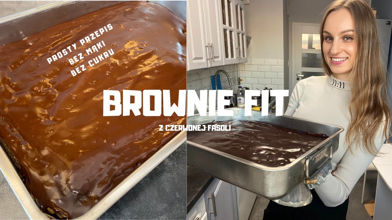 BROWNIE FIT z fasoli 🍫 I zdrowe I przepis na święta