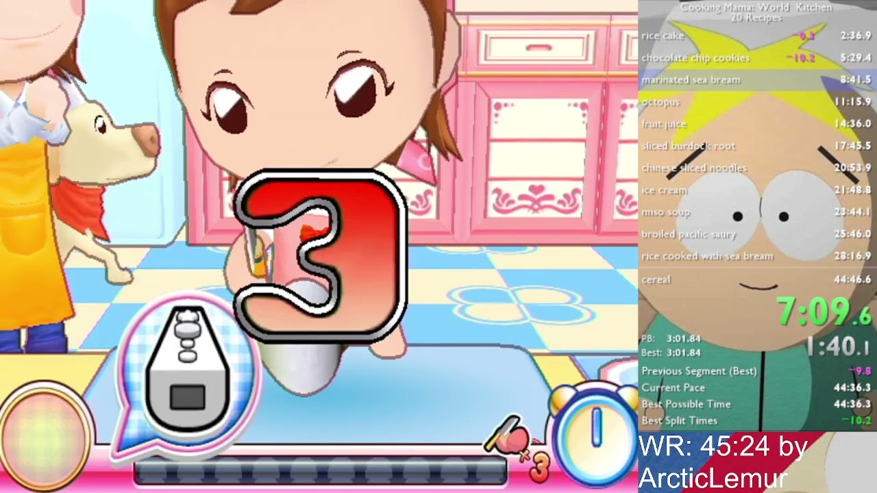 [WR] Cooking Mama World Kitchen- 20 Recipes in 43:04