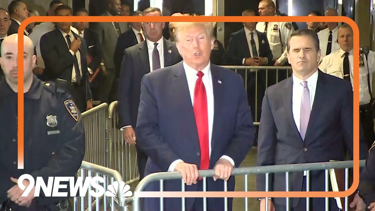 Donald Trump Leaves New York Court After Criminal Case Hearing
