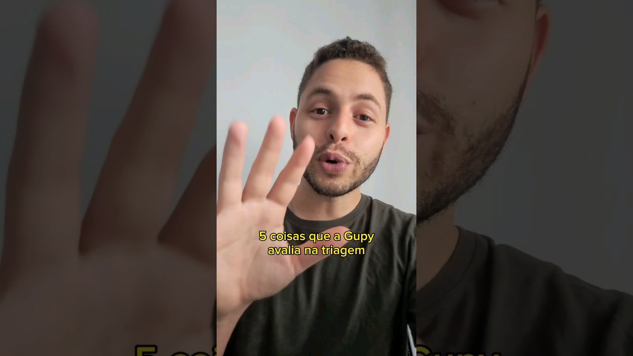 Como funciona a triagem da Gupy? #triagemdecurriculo