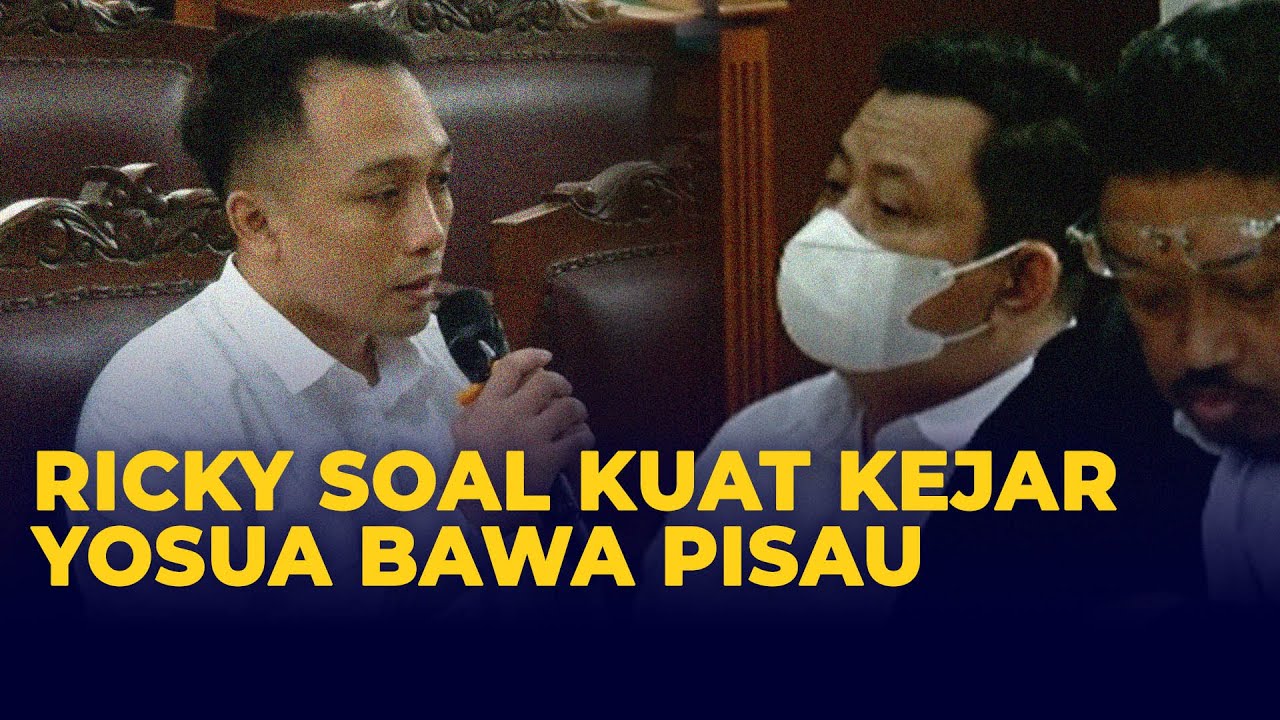 Cerita Ricky Rizal Soal Kuat Maruf Bawa Pisau Kejar Brigadir Yosua saat di Magelang