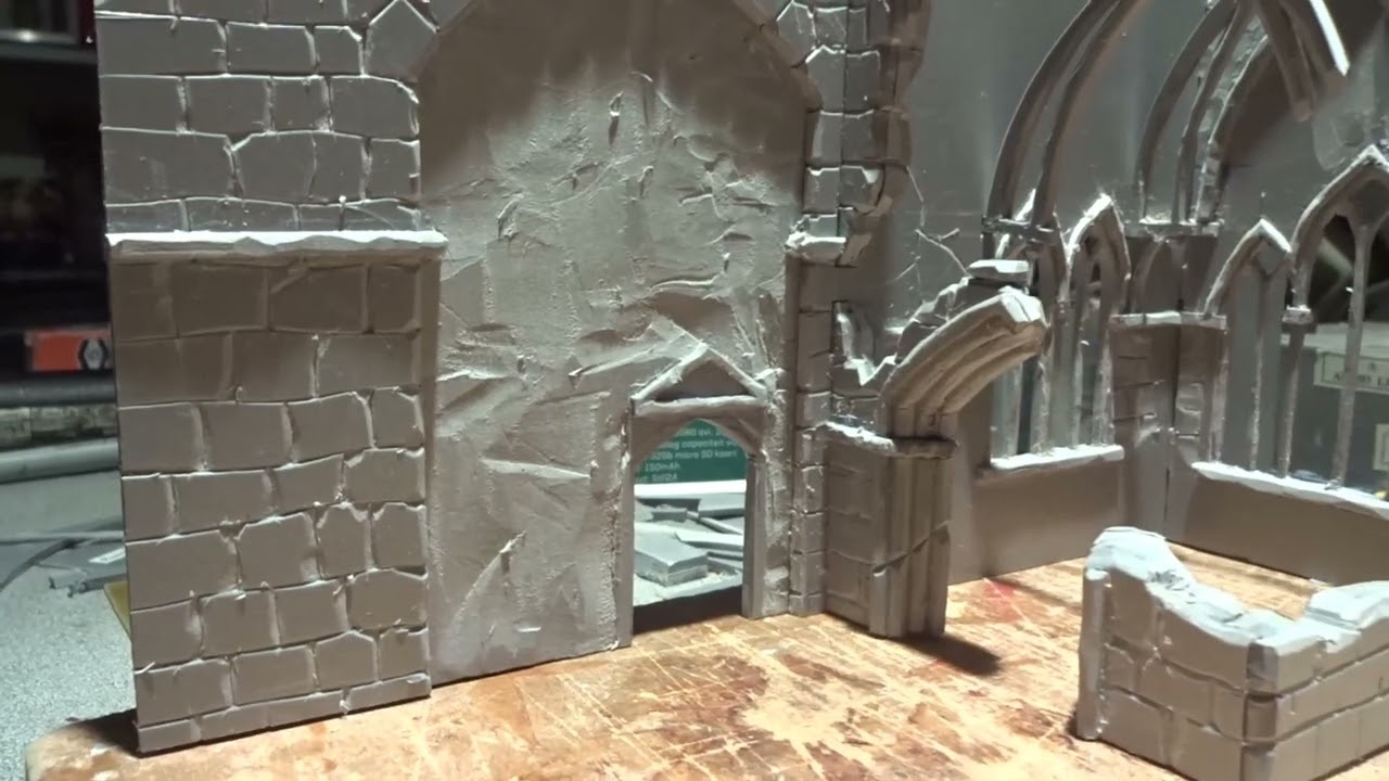 Bouw van minispookslot 2022  deel 1