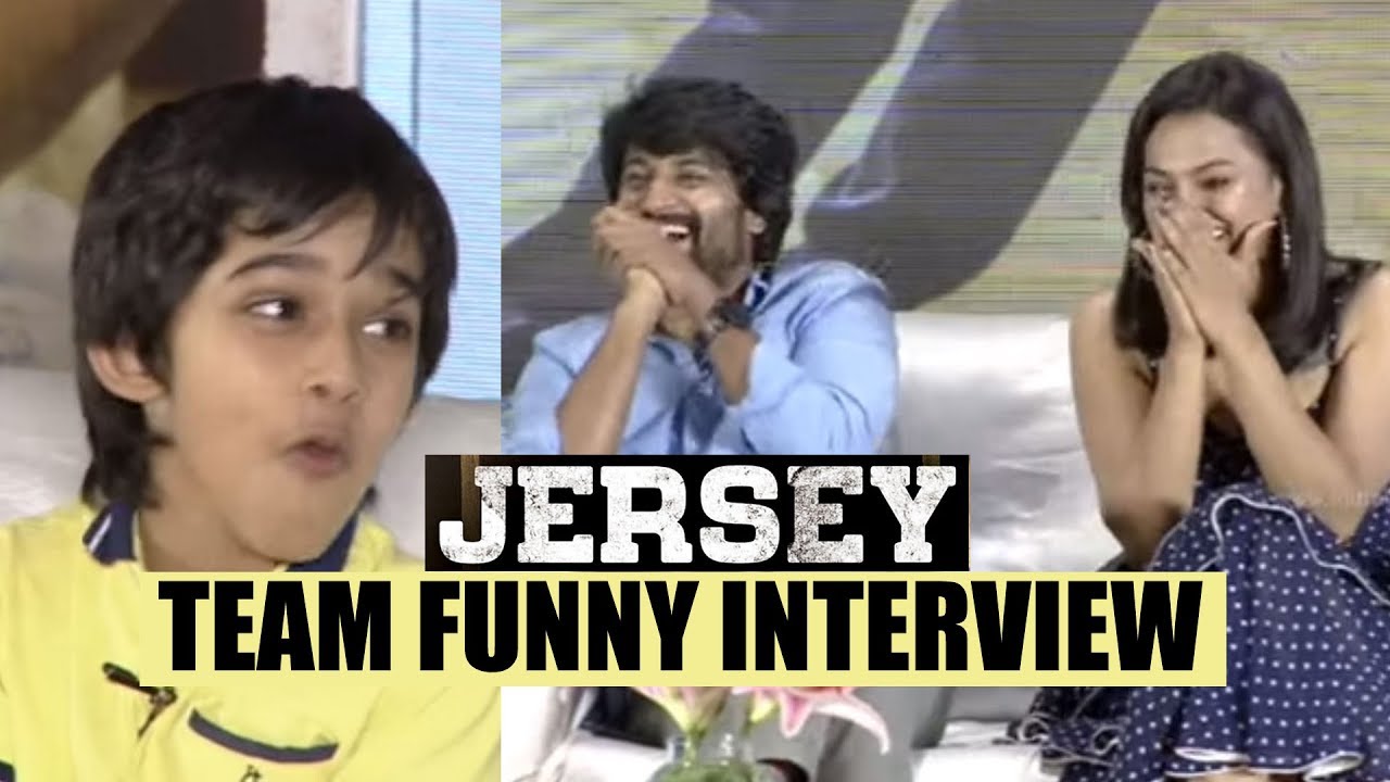 JERSEY team most funny interview || Nani || Shraddha Srinath || Ronit Kamra || Gowtam Tinnanuri