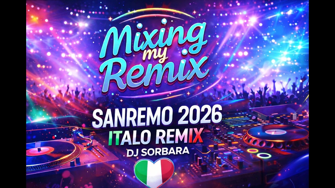 SANREMO 2026 ITALO REMIX 🔥 Mixing My Remix Live DJ Set | Dance Remix Sanremo 2026 – DJ Sorbara