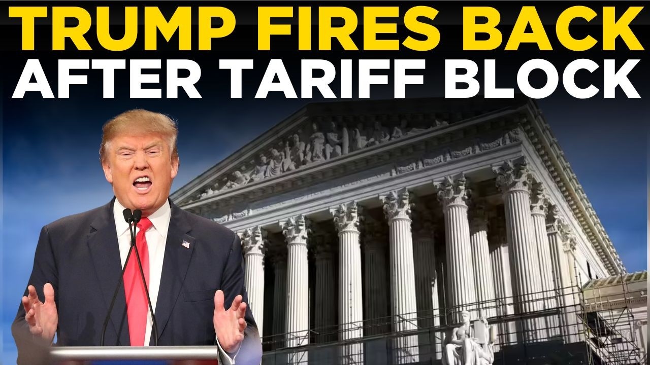 DONALD TRUMP LIVE: Trump Speaks After Supreme Court Blocks Tariff | US News | World News