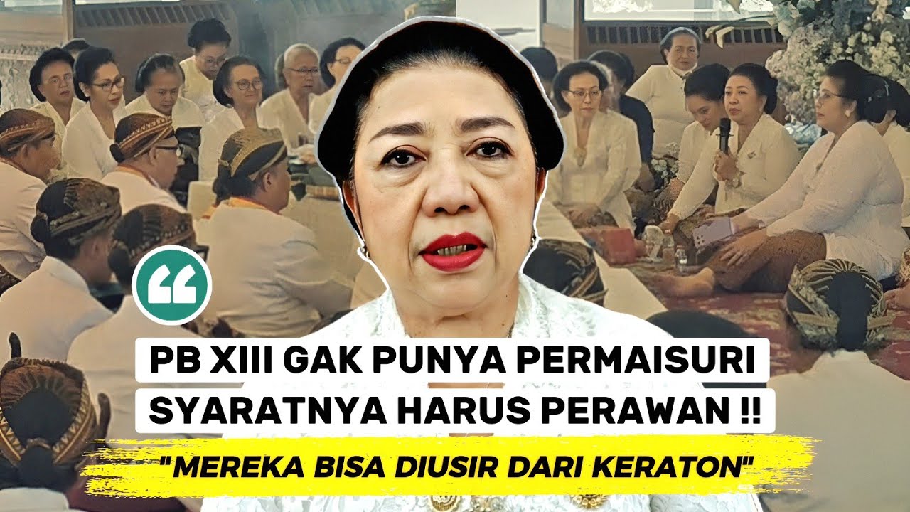 KERASS ! Gusti Moeng Ancam Usir Kubu Gusti Purbaya dari Keraton Solo ! Minta Dana Hibah Diaudit !!
