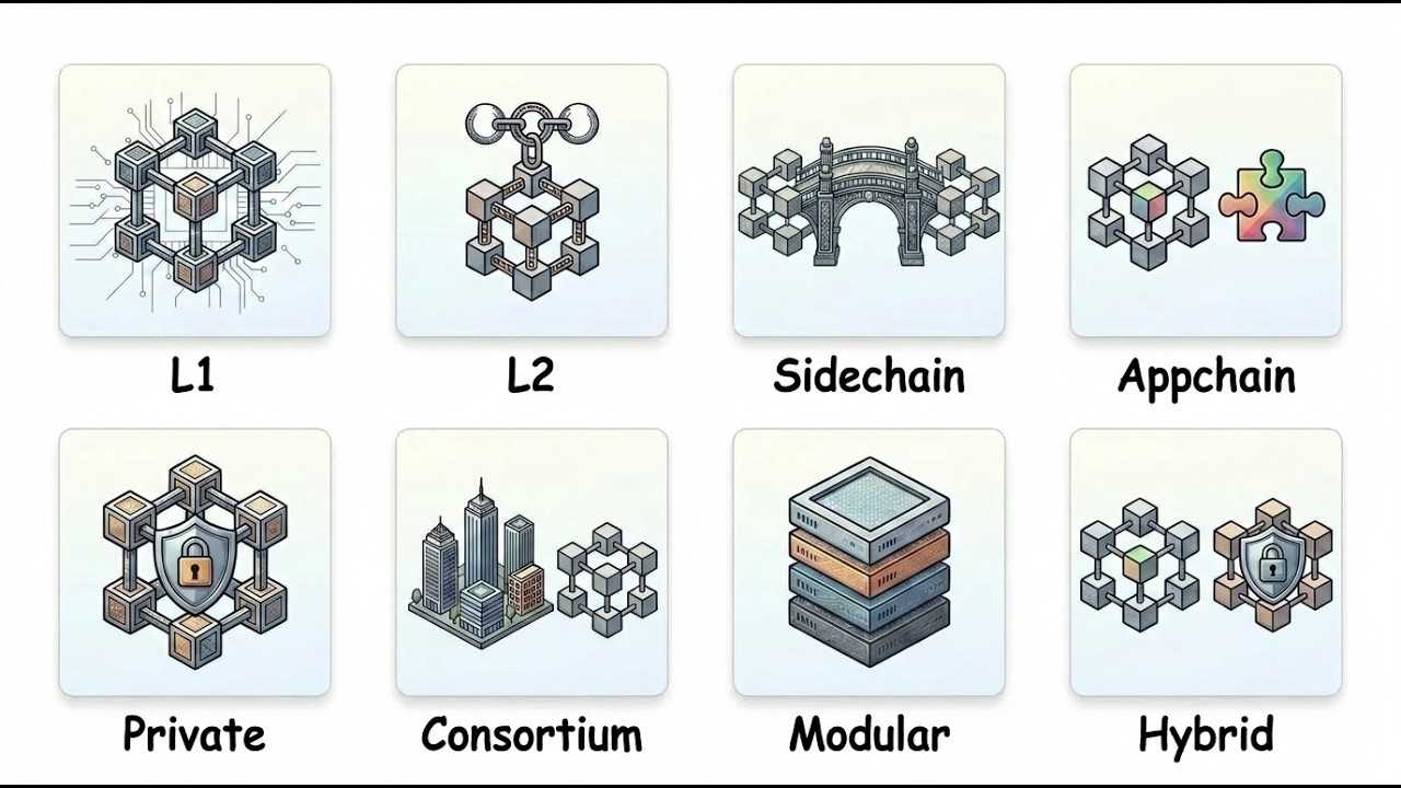 How Blockchains Are Actually Built (8 Architectures Explained)