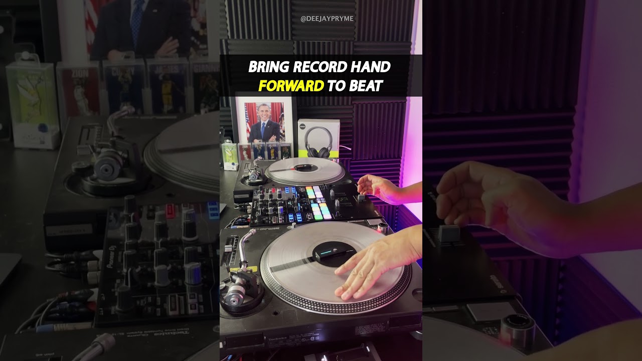 How to Baby Scratch on Turntables | #HowtoDJ