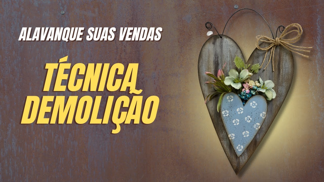 Aprenda TÉCNICA DEMOLIÇÃO em madeira! Tania Marquato #aula729
