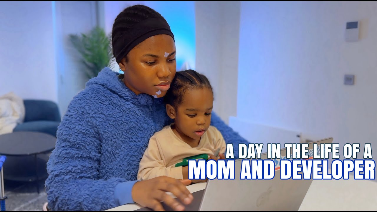 A DAY IN MY LIFE AS A MOM & FRONTEND DEVELOPER | BALANCING CAREER, FAITH & MOTHERHOOD