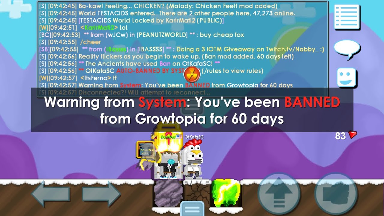 Beware of this bug!!(GROWTOPIA ACID BUG)