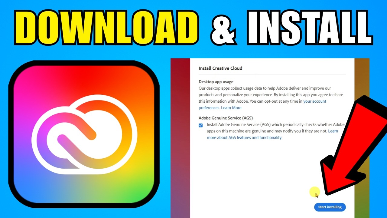 How To Download & Install Adobe Creative Cloud On PC & Laptop (2026) (Quick And Easy Guide)