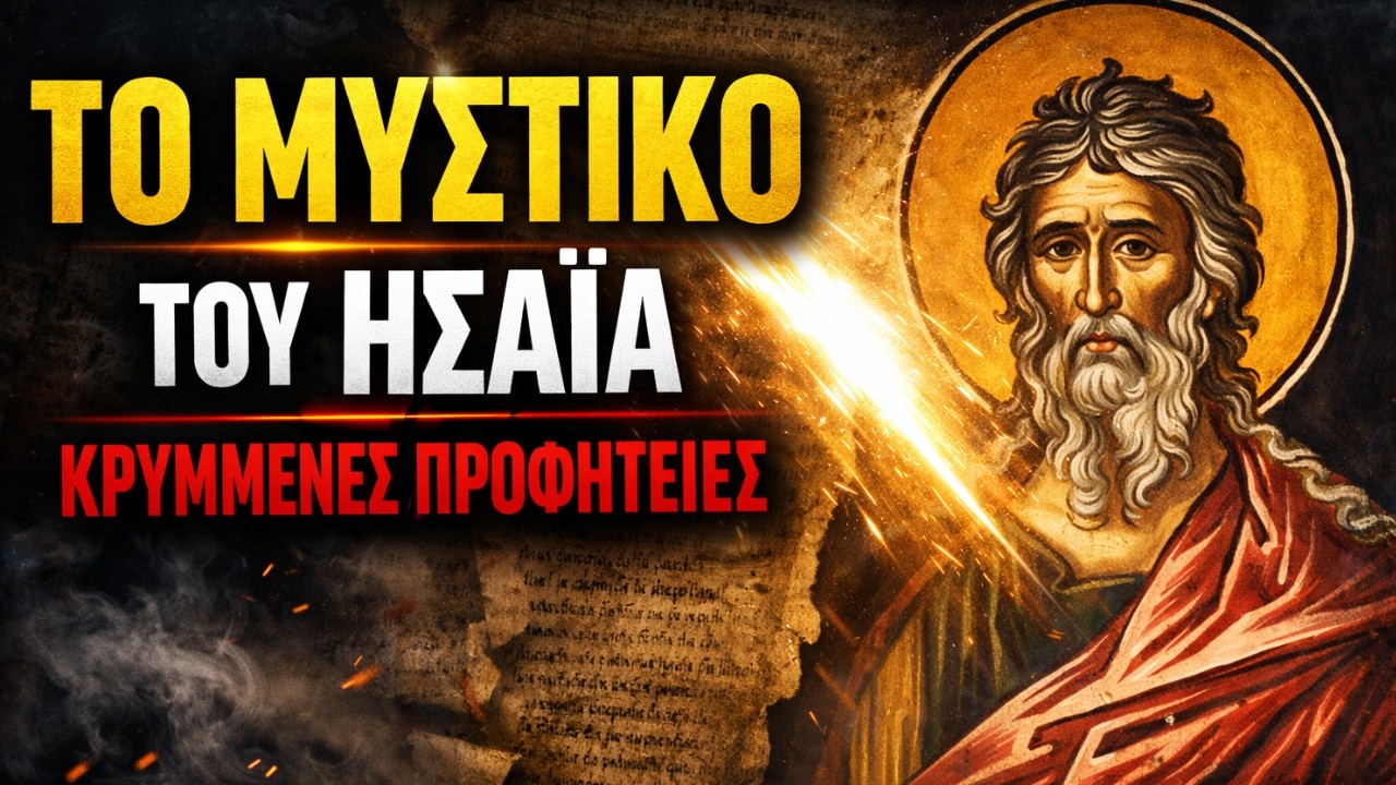 🔥 ⚠️ Το Μεγάλο Μυστικό του Προφήτη Ησαΐα: Γιατί οι Προφητείες της Βίβλου Είναι Κρυμμένες ⏳📖