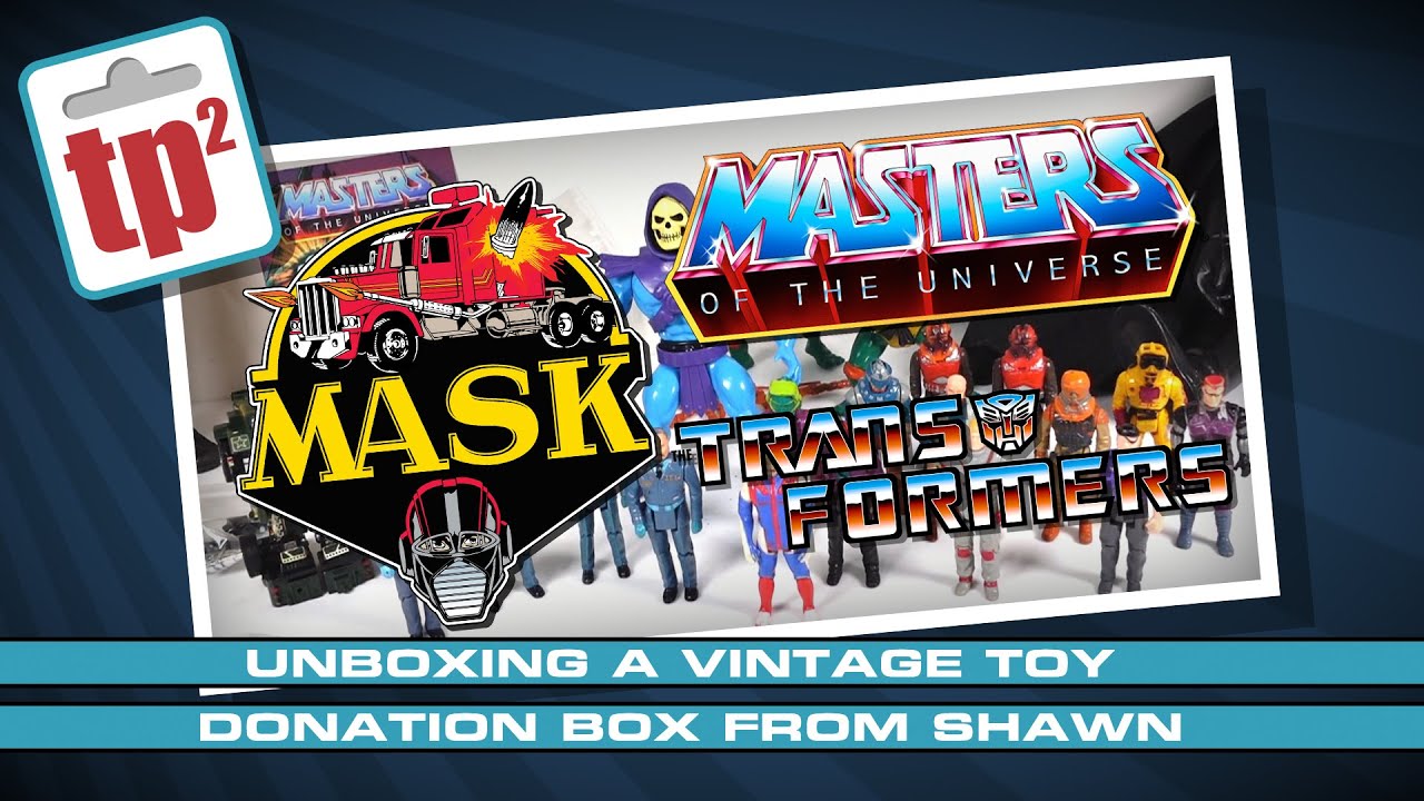 Unboxing vintage toy donations from Shawn - Toy Polloi Two