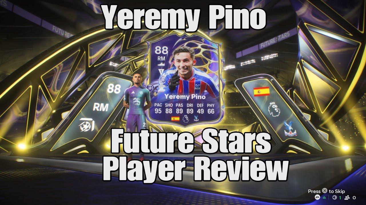 😮🔥 88 Jeremy Pino Future Stars | Player Review On FC26! 💥
