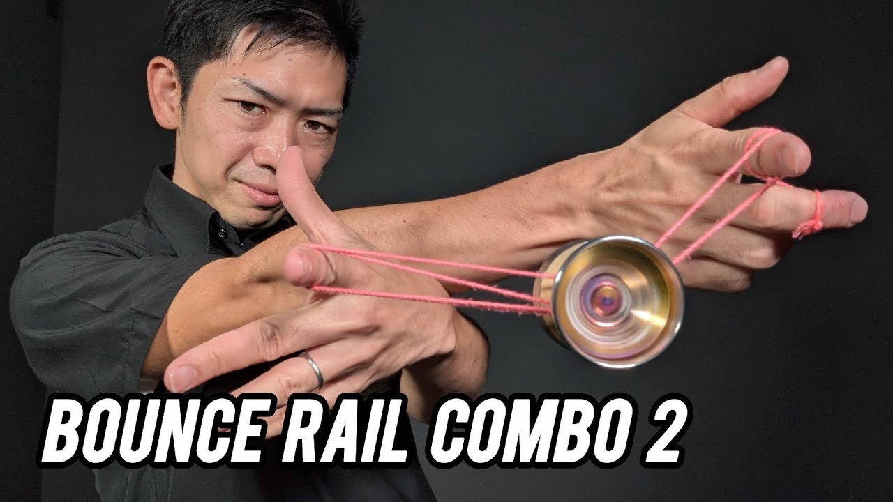 [Basic GODSPEED 5!] Bounce Rail Combo 2 [REWIND Yo-Yo Trick Tutorial] #yoyo #yoyotricks #tutorial