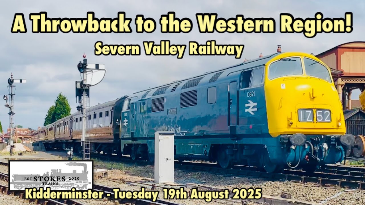 Throwback to the Western Region on the Severn Valley Railway