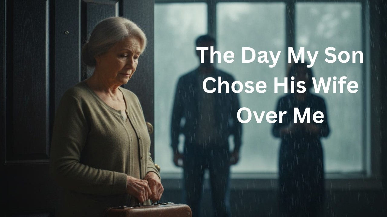 The Day My Son Chose His Wife Over Me | A Mother’s Story