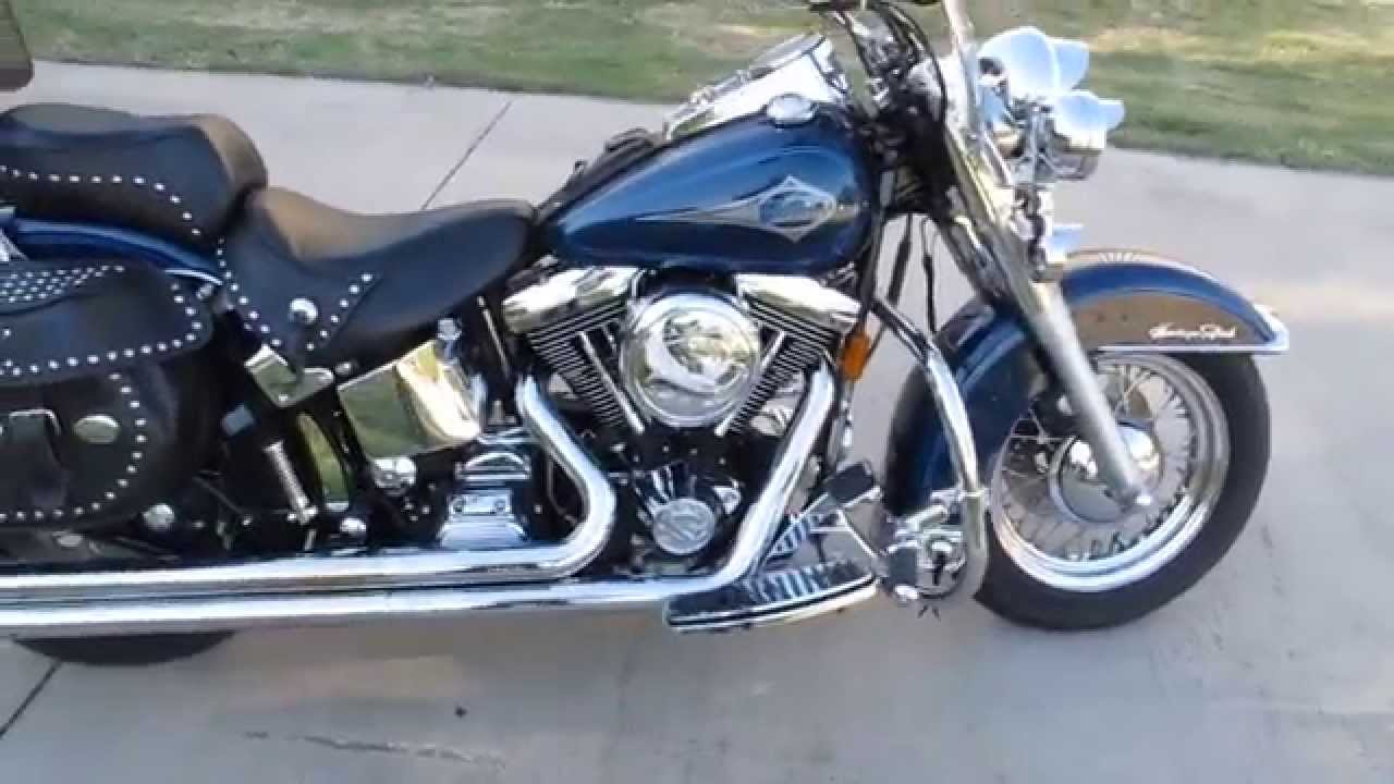 1999 Heritage Softail Classioc, Vance and Hines long shots 
