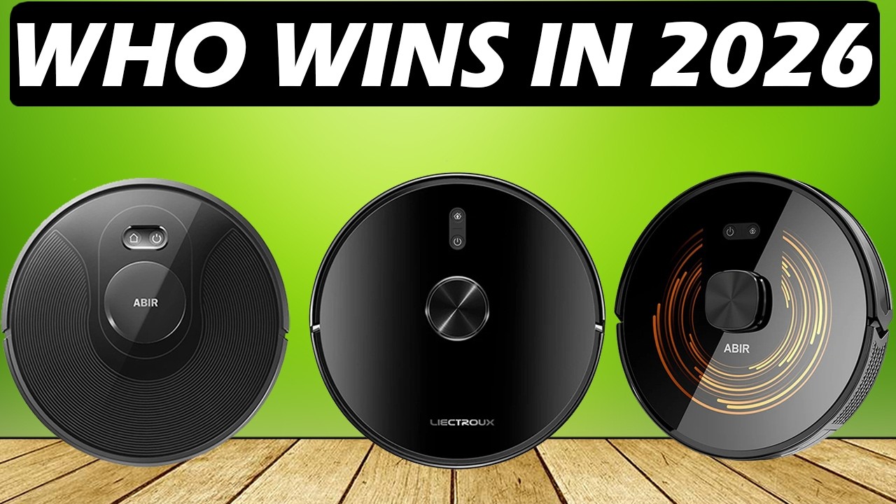 TOP 3 Best Robot Vacuum Cleaners 2026 - Smart & Powerful Picks