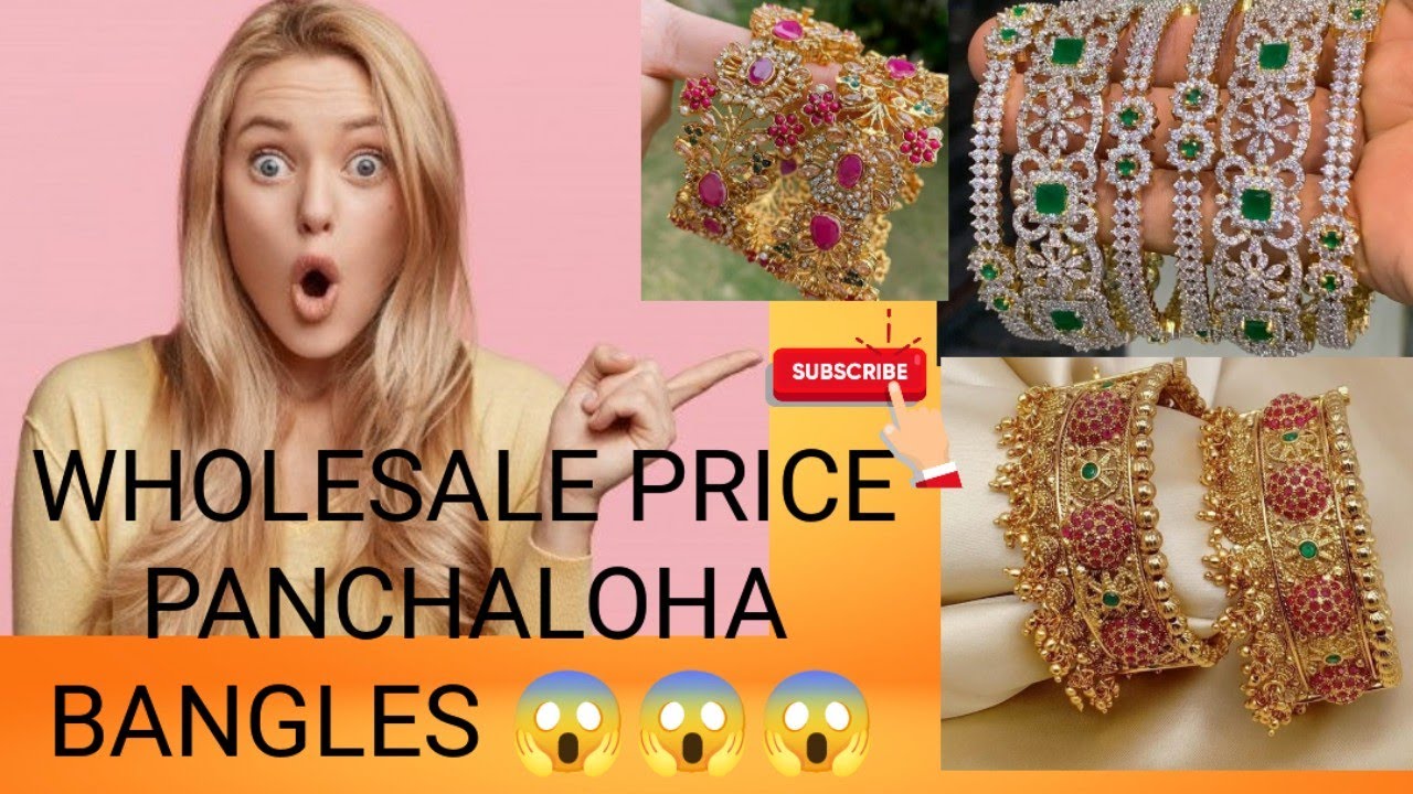 Wholesale price panchaloha bangles #viral #bangles #trendingjewellery #traditionaljewellery
