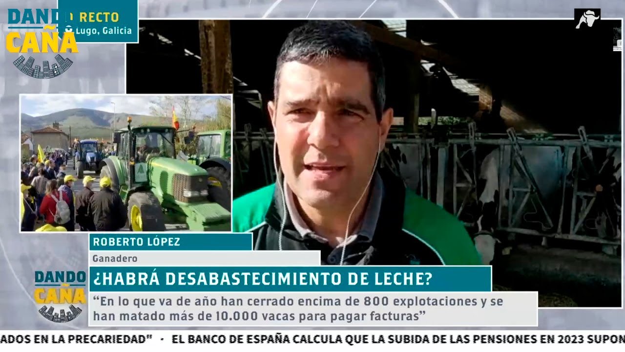 Roberto, ganadero de Lugo: “Hemos tenido que matar animales para pagar facturas”
