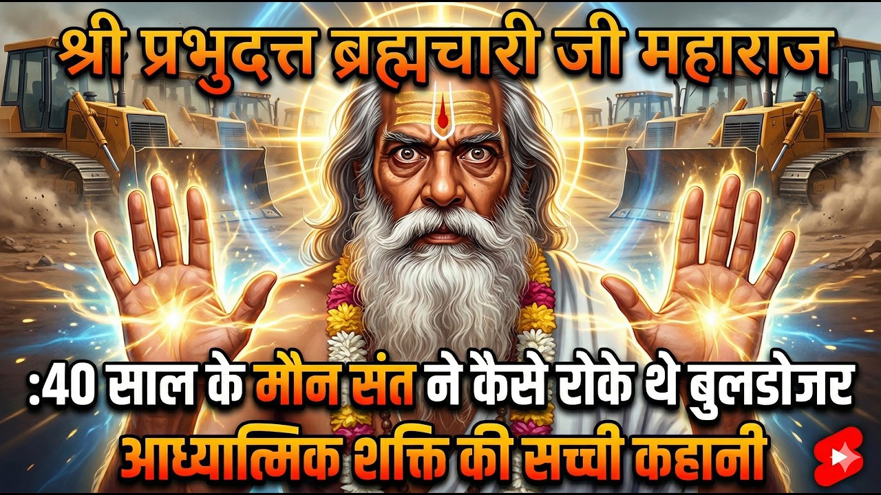 15,000 ईंटों के नीचे दबे मजदूर जीवित निकले! | श्री प्रभुदत्त ब्रह्मचारी जी