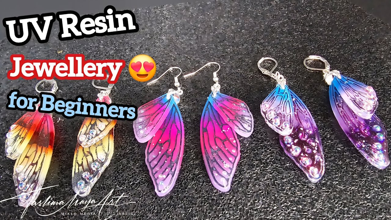 Creating Dazzling UV Resin Earrings! - Beginner Friendly Tutorial