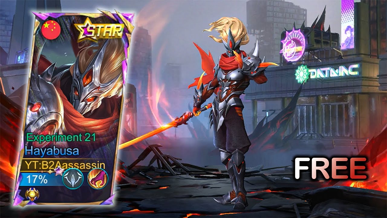 FINALLY I GET HAYABUSA SKIN EXPERIMENT 21 AGAIN |TOP GLOBAL HAYABUSA