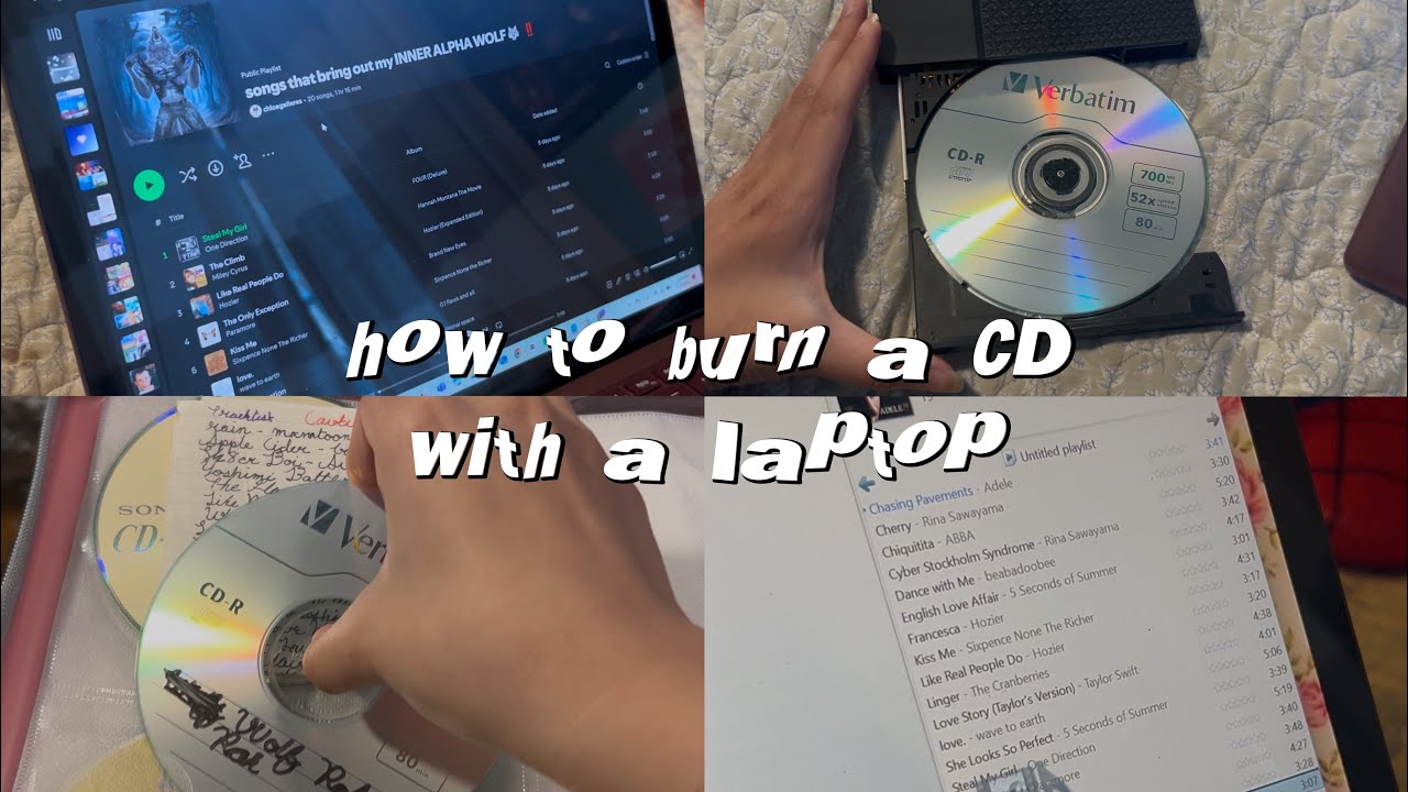how to burn a CD with a laptop! (windows edition)