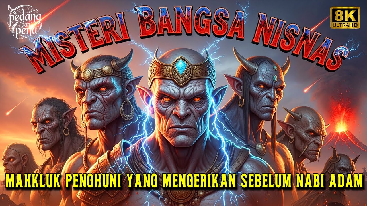 KISAH BANGSA NASNAS !! MAHKLUK MENGERIKAN YANG TINGGAL DI BUMI SEBELUM NABI ADAM AS
