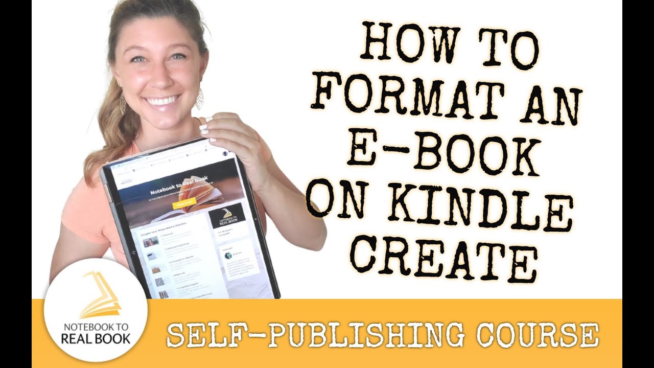 How to Format an E book on Kindle Create