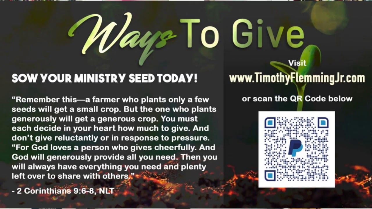 The Issachar Hour with Timothy Flemming, Jr.