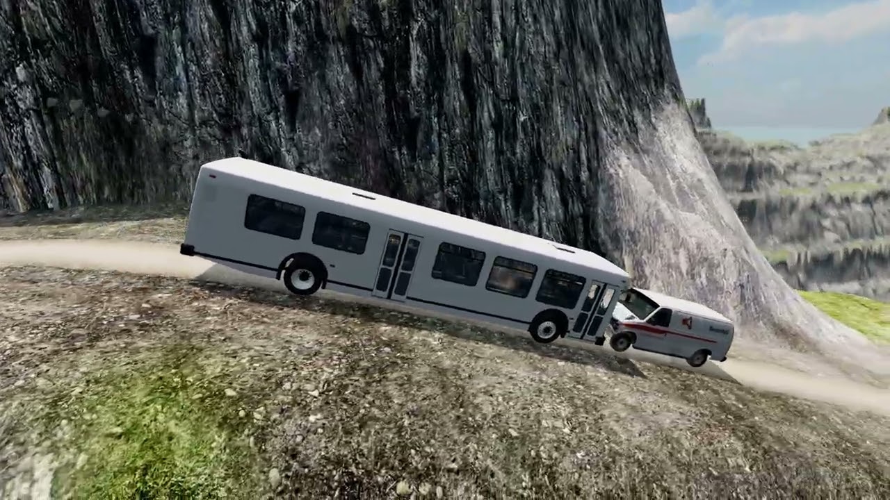 Meditative Driving in BeamNG