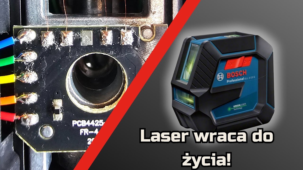 Bosch Professional GLL 2-15 G Laser liniowy | Nie świeci pionowa linia 