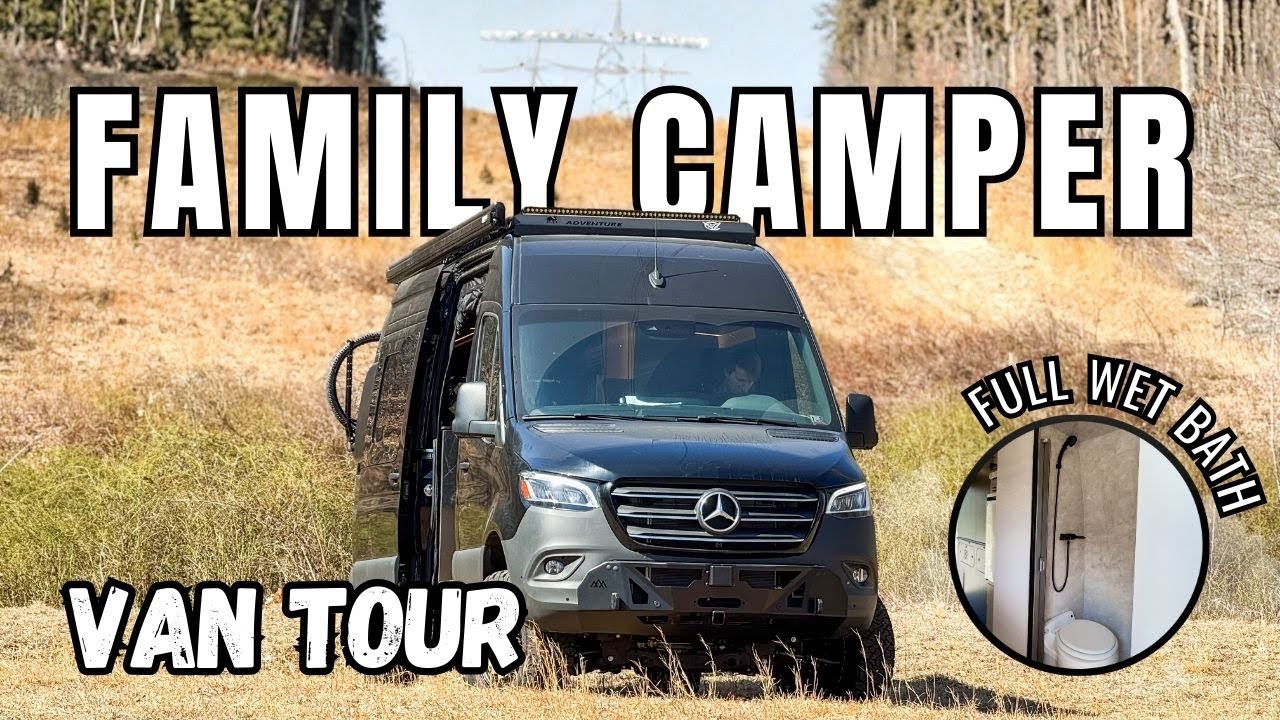 MUST SEE VAN TOUR! | SKYLINE Build Tour