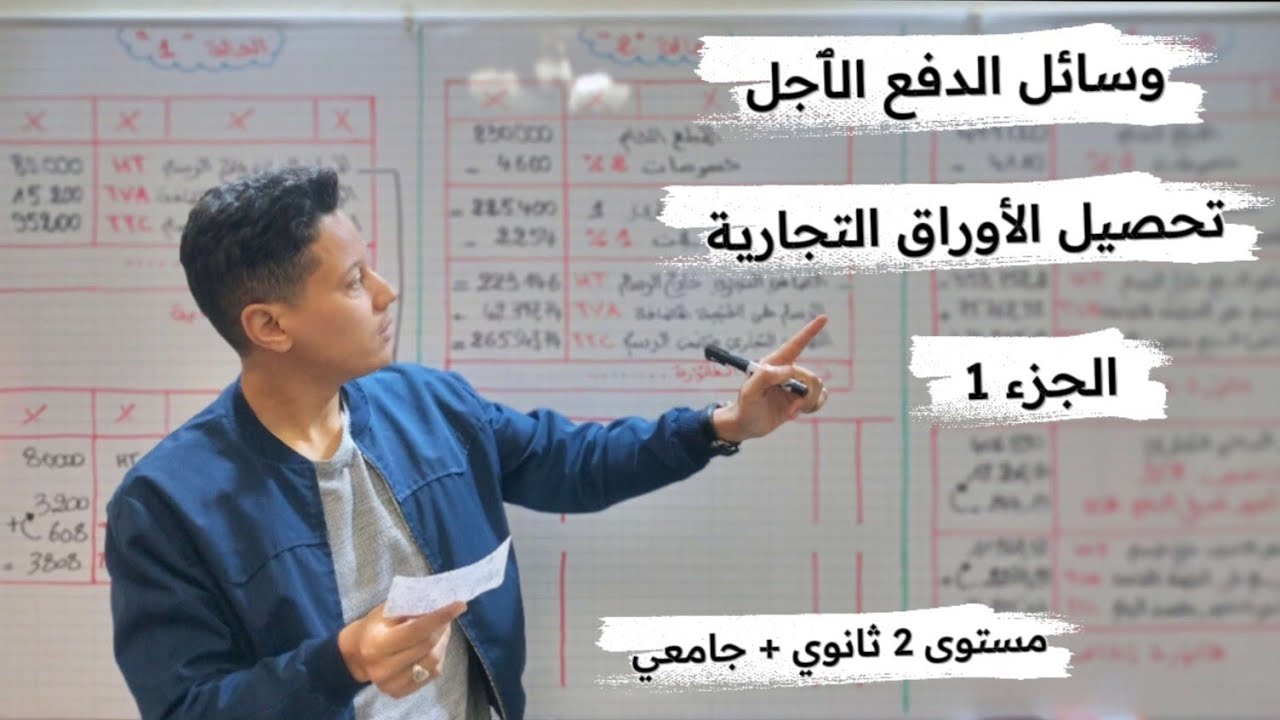 وسائل الدفع الاجل ( تحصيل الأوراق التجارية)