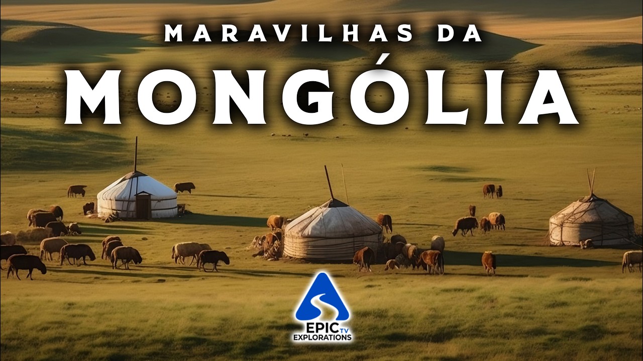 Maravilhas da Mong&oacute;lia | O cora&ccedil;&atilde;o selvagem da &Aacute;sia | Os Lugares mais Incr&iacute;veis da Mong&oacute;lia | 4K