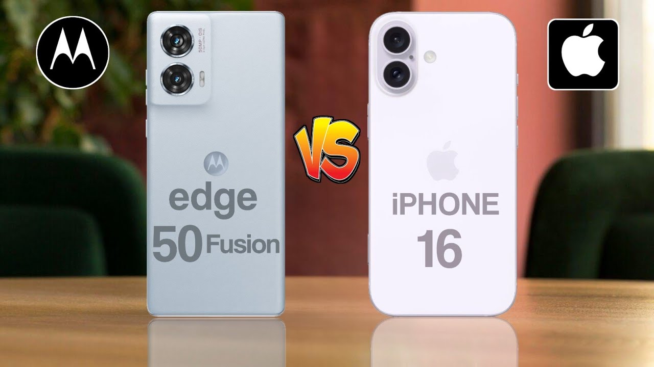 Motorola Edge 50 Fusion Vs iPhone 16