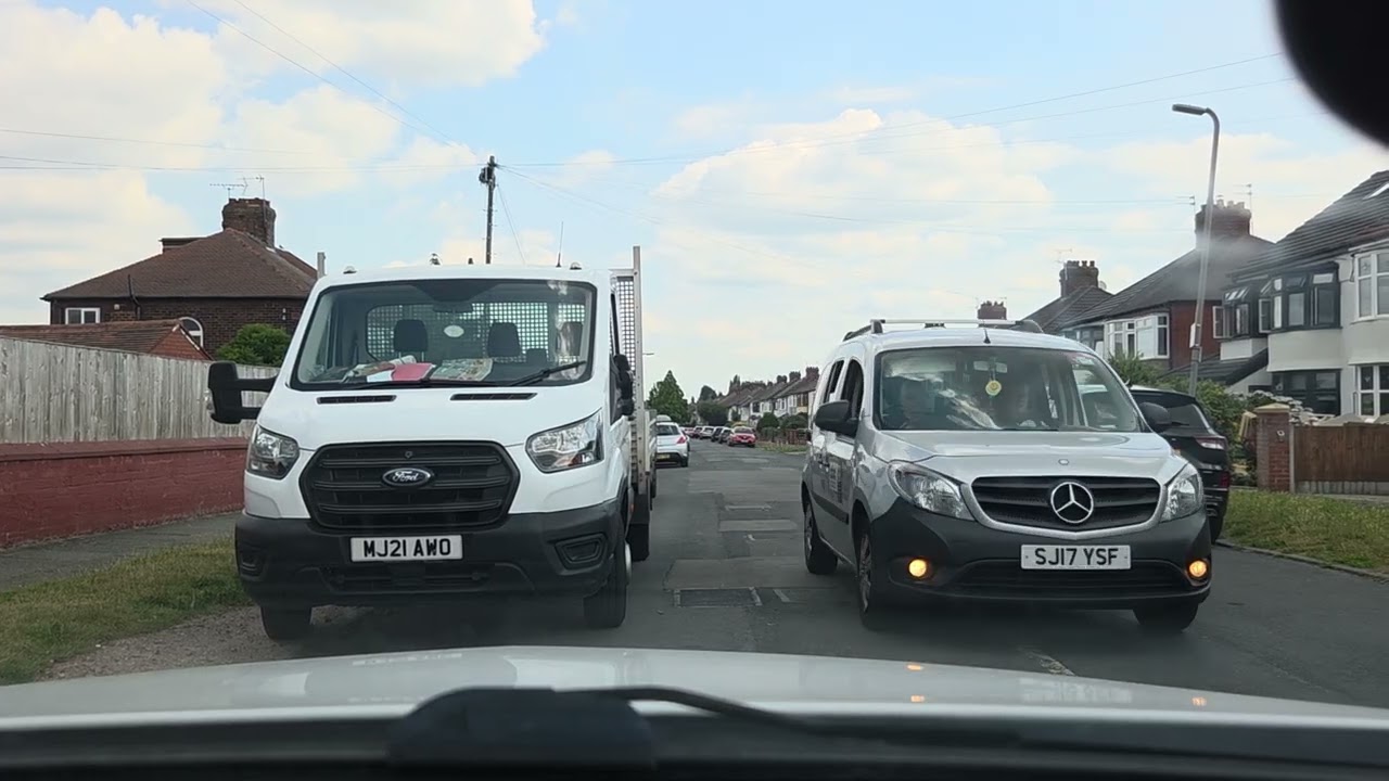 Driving test route Speke ( passed ).