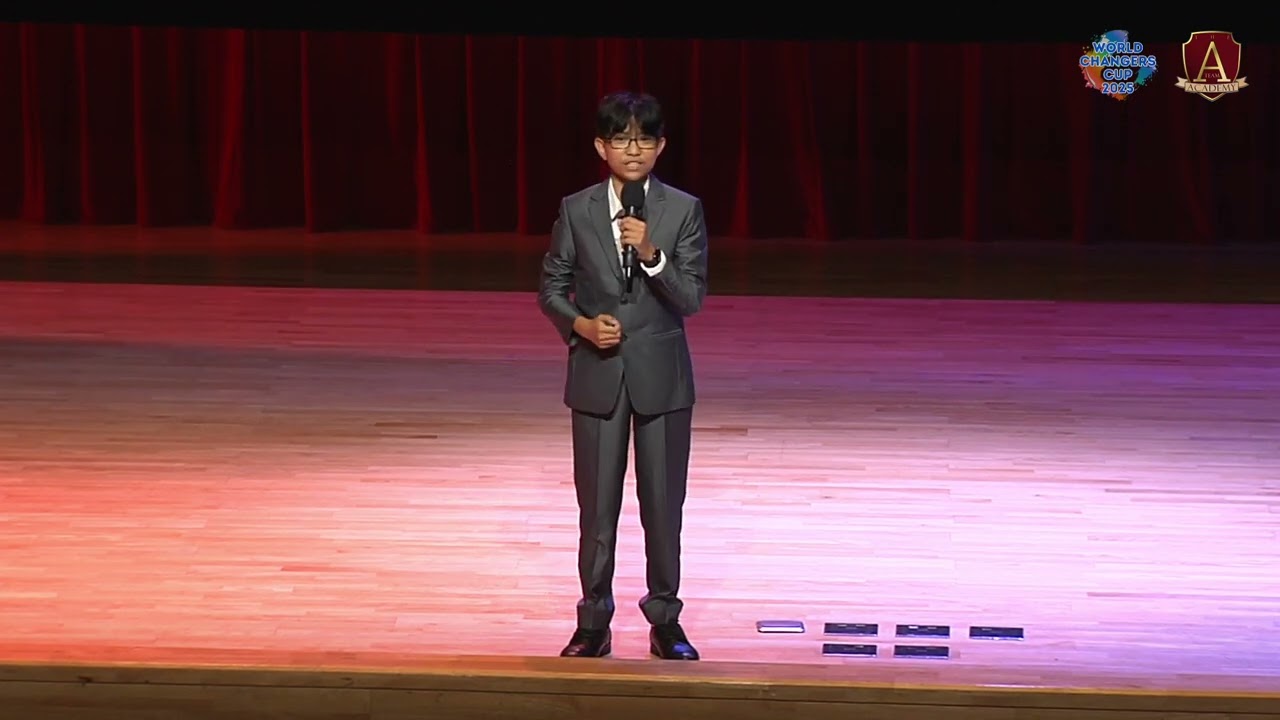 Meyou | World Changers Cup 2025 Speech Finalist (Senior Category)