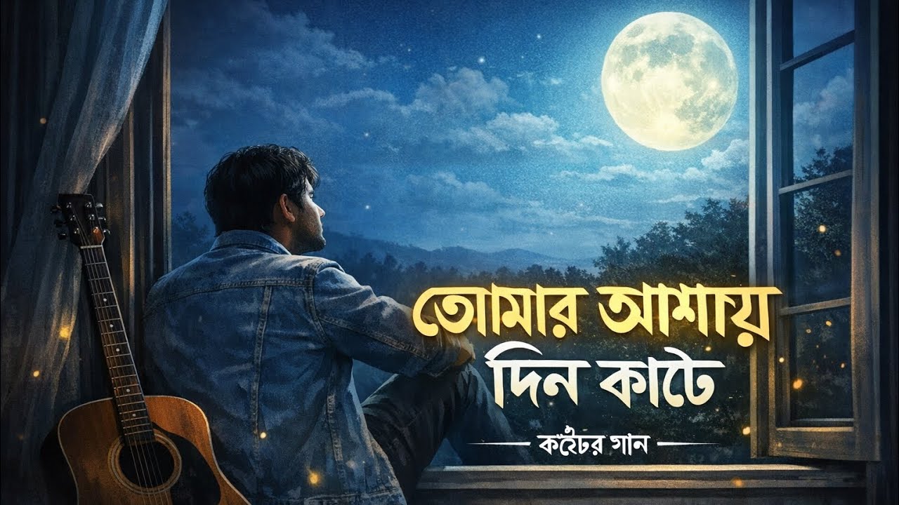 তোমার আশায় দিন কাটে | কষ্টের গান ২০২৬ | Bangla Sad Song | Abinashi Sur